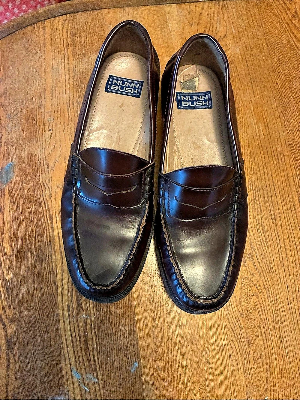 Nunn Bush Men's Brown Leather Loafers